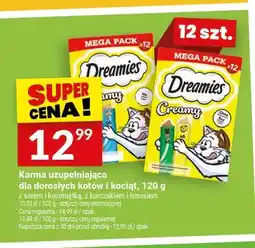 Twój Market Karma uzupełniająca dla dorosłych kotów i kociąt Dreamies z kurczakiem oferta