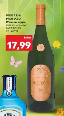 Kaufland Wino musujące białe półwytrawne Voscarini Prosecco oferta