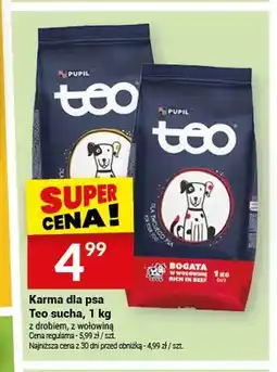 Twój Market Karma dla psa Teo sucha z drobiem oferta