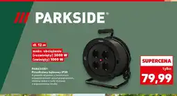 Kaufland Przedłużacz bębnowy IP20 PARKSIDE 12m 3000W oferta