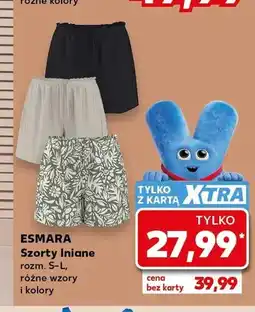 Kaufland Szorty lniane ESMARA oferta