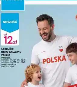 Pepco Koszulka 100% bawełny Polska męska rozmiary S-XXXL oferta