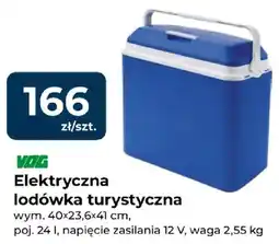 Mrówka Elektryczna lodówka turystyczna VOG wym. 40x23,6x41cm poj. 24l napięcie zasilania 12V waga 2,55kg oferta
