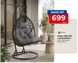 Mrówka Kokon RELAKS z podnóżkiem OŁER GARDEN wym. maks. kosza: 120x123x73cm oferta