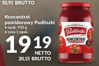 Koncentrat pomidorowy Pudliszki