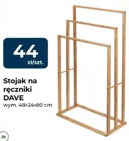 Mrówka Stojak na ręczniki DAVE 48x24x80cm oferta