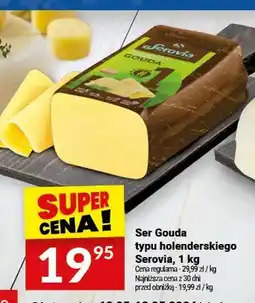 Twój Market Ser Gouda typu holenderskiego Serovia oferta