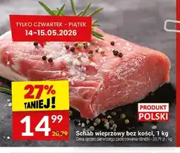 Twój Market Schab wieprzowy bez kości polski oferta