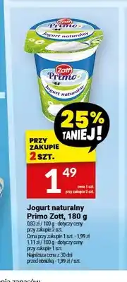 Twój Market Jogurt naturalny Primo Zott oferta