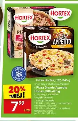 Twój Market Pizza Hortex z szynką i pieczarkami oferta