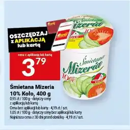 Twój Market Śmietana Mizeria 10% Koło oferta