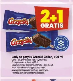Twój Market Lody na patyku Grześki Colian oferta