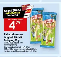 Twój Market Paluszki serowe Original Pik-Nik Dziugas oferta