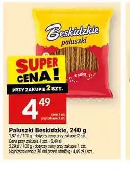 Twój Market Paluszki Beskidzkie z solą oferta