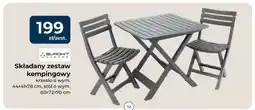 Mrówka Składany zestaw kempingowy EUROHIT GARDEN krzesło o wym. 44x41x78cm, stół o wym. 80x72x70cm oferta