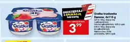 Twój Market Gratka truskawka Danone 4-pak oferta