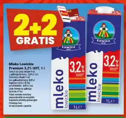 Twój Market Mleko Łowickie Premium 3,2% UHT oferta