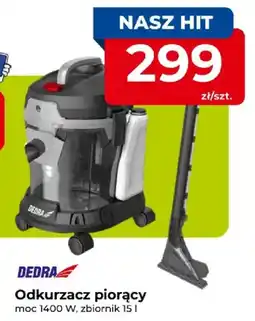 Mrówka Odkurzacz piorący DEDRA moc 1400W, zbiornik oferta