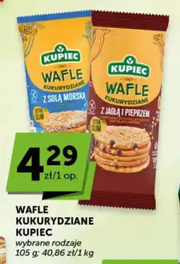 Groszek Wafle kukurydziane Kupiec oferta