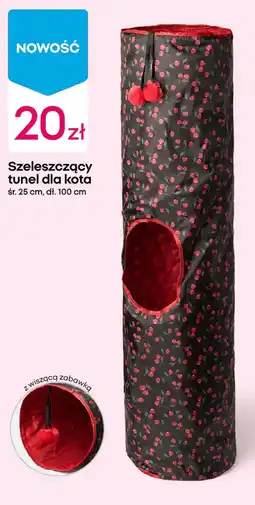 Pepco Szeleszczący tunel dla kota oferta