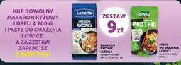 Groszek Zestaw: makaron Lubella i pasta Łowicz oferta