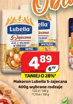 Delfin Makaron Lubella 5-jajeczna oferta