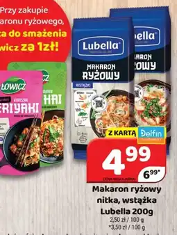 Delfin Makaron ryżowy Lubella oferta