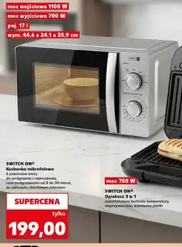 Kaufland Kuchenka mikrofalowa SWITCH ON oferta