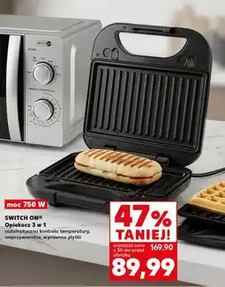 Kaufland Opiekacz 3 w 1 SWITCH ON oferta