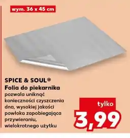 Kaufland Folia do piekarnika SPICE & SOUL oferta