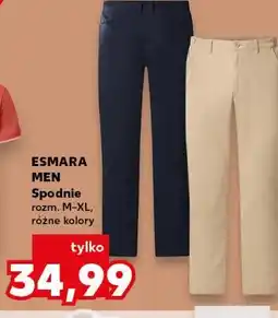 Kaufland ESMARA MEN Spodnie rozm. M-XL, różne kolory oferta