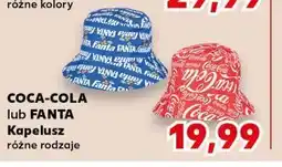 Kaufland COCA-COLA lub FANTA Kapelusz oferta