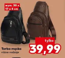 Kaufland Torba męska różne rodzaje oferta