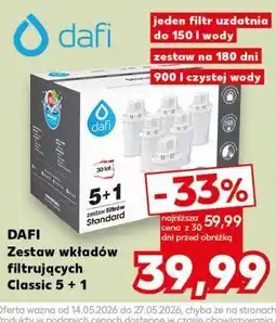 Kaufland Zestaw wkładów filtrujących Classic 5 + 1 oferta
