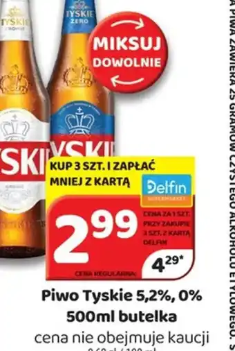 Delfin Piwo Tyskie oferta
