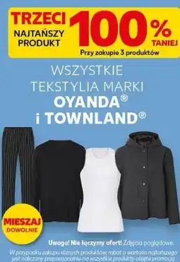 Kaufland TEKSTYLIA MARKI OYANDA I TOWNLAND oferta