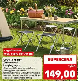 Kaufland Zestaw mebli kempingowych oferta