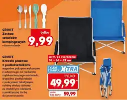 Kaufland CRIVIT Krzesło plażowe z podłokietnikami oferta