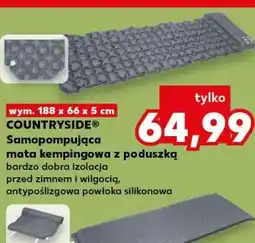 Kaufland COUNTRYSIDE Samopompująca mata kempingowa z poduszką oferta