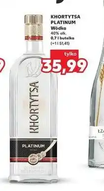 Kaufland KHORTYTSA PLATINUM Wódka oferta