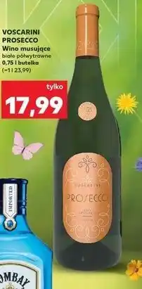 Kaufland Voscarini Prosecco Wino musujące białe półwytrawne oferta