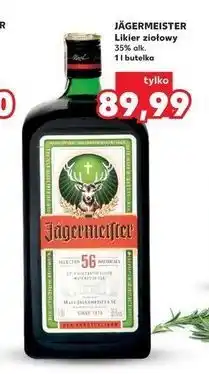 Kaufland Likier ziołowy 35% alk. 1 l butelka oferta