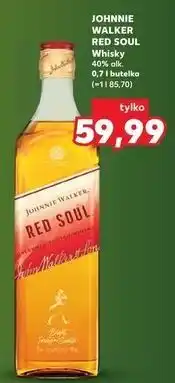 Kaufland JOHNNIE WALKER RED SOUL Whisky 40% alk oferta