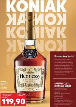 Kaufland Hennessy VS Cognac Koniak 40% alk. 0,5 l butelka oferta