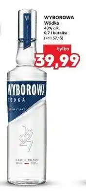 Kaufland WYBOROWA Wódka 40% alk. 0,7 l butelka oferta
