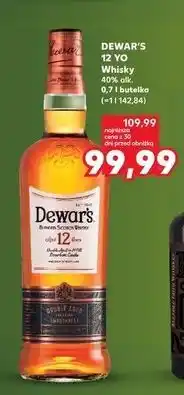 Kaufland DEWAR'S 12 YO Whisky 40% alk. 0,7 l butelka oferta