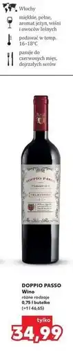 Kaufland Wino DOPPIO PASSO oferta