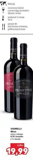 Kaufland Wino VIONELLI oferta
