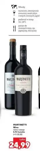 Kaufland Wino Martinetti oferta