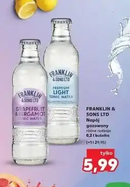 Kaufland FRANKLIN & SONS LTD Napój gazowany różne rodzaje 0,2 l butelka oferta